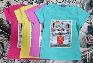 футболка 5-8 лет ― Детская одежда оптом, купить детскую одежду оптом, Интернет-Магазин детской одежды BabyLines54